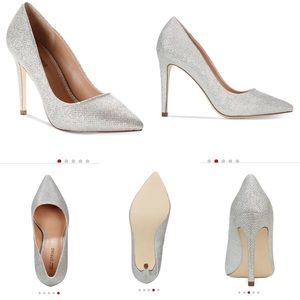 Silver Sparkly High Heel Pumps 👠 NWOT